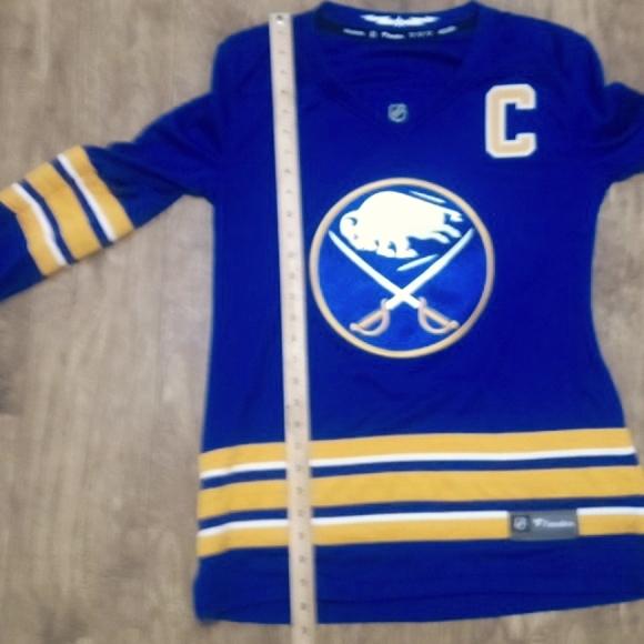 Buffalo Sabres Fanatics Women's Home Premier Breakaway Jersey M Eichel NWT - Picture 11 of 12
